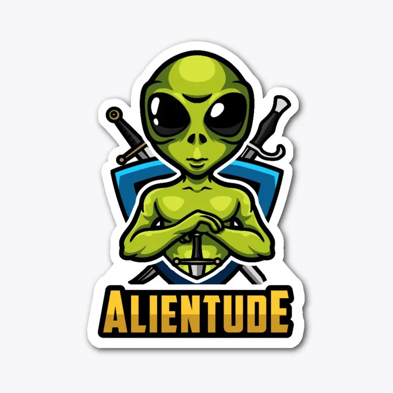 alientude sticker